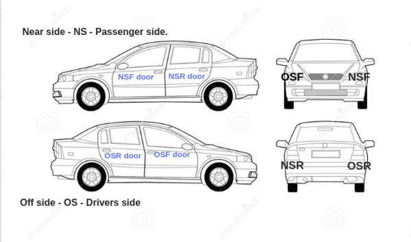 Subaru Forester Front left  door central locking catch ( 2003-2005)